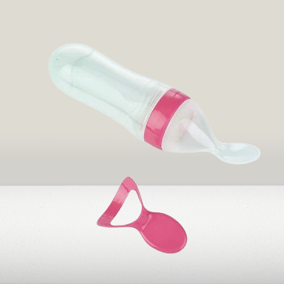Biberon Cuillère - NewBabyFeedingBottle™ - Rose