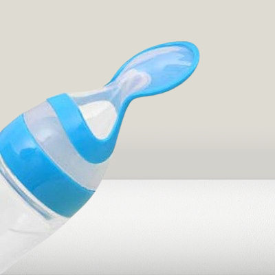 Biberon Cuillère - NewBabyFeedingBottle™ - Bleu